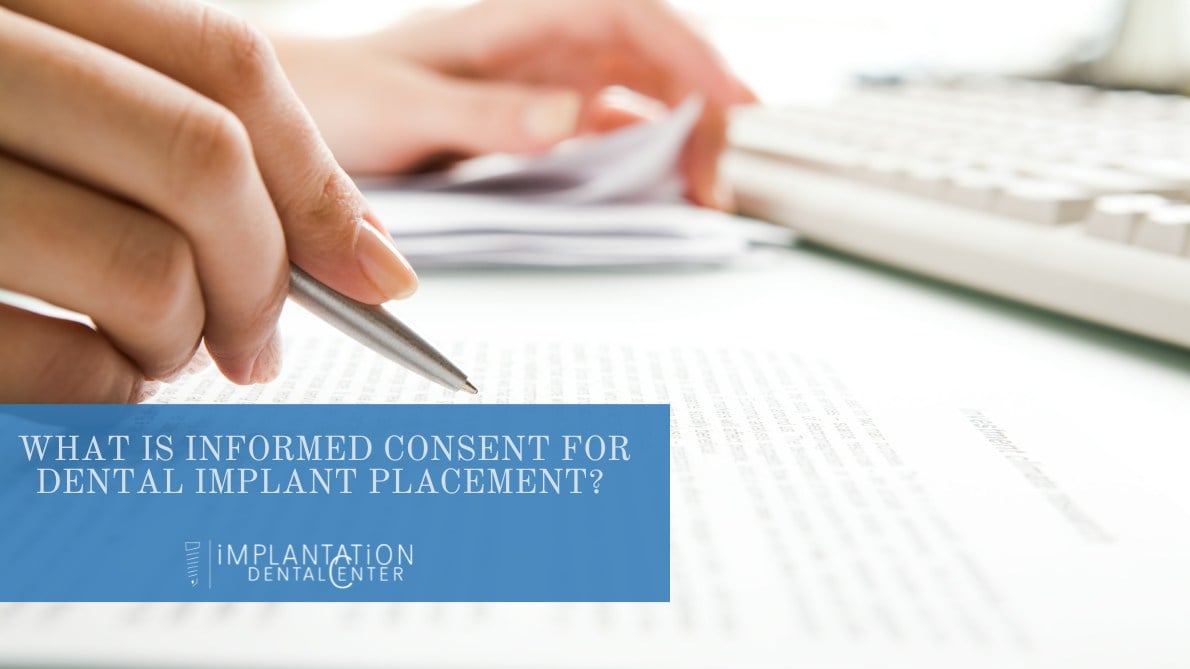 What Is An Informed Consent For Dental Implants · Implantation Dental Center 0112