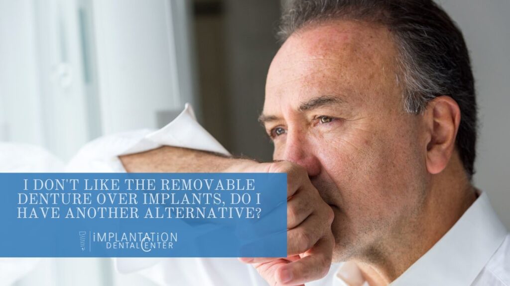 removable dentures over implants